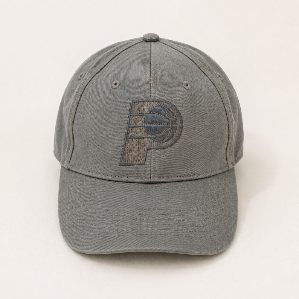Indiana Pacers Hat Women Gray Lucas Oil Stadium Adjustable Baseball Cap - Picture 1 of 7
